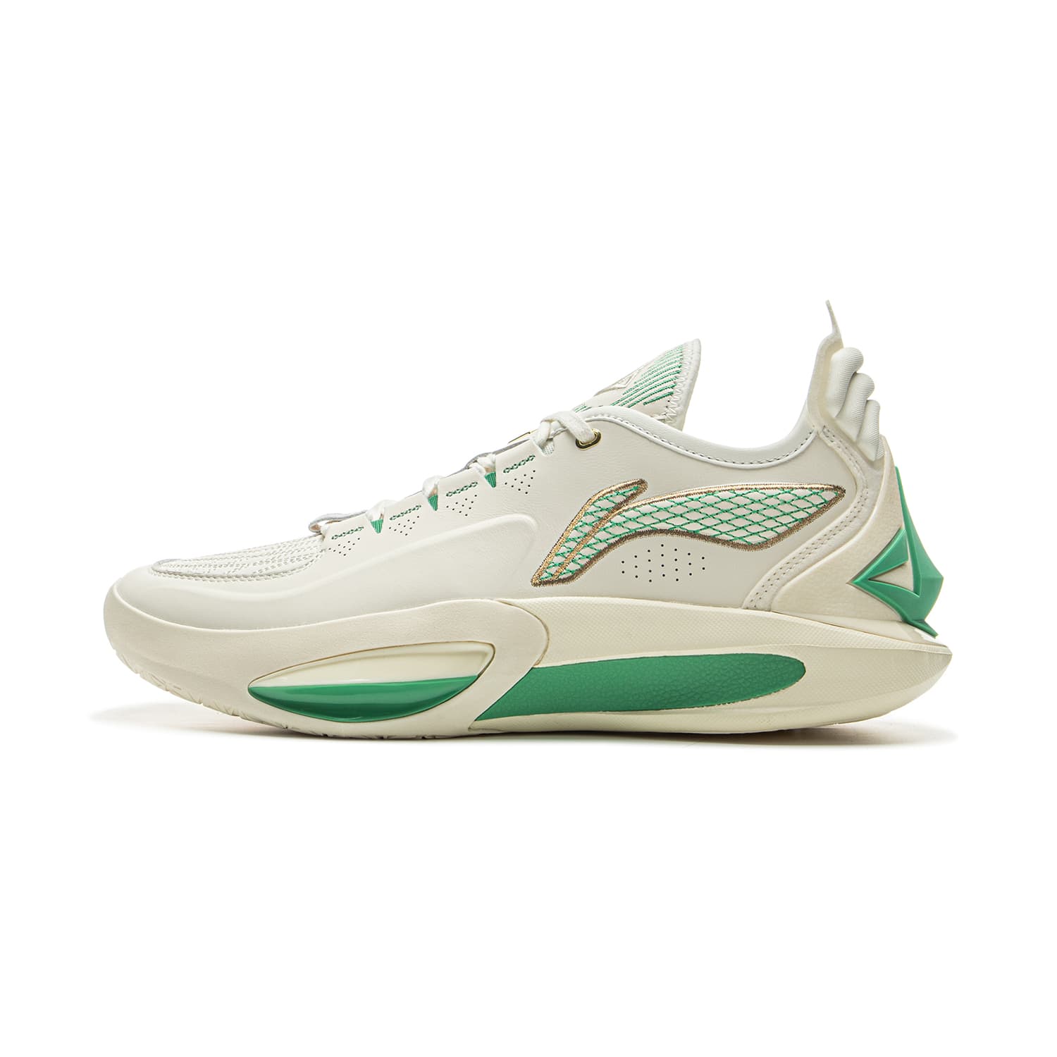 LINING JB3 Basketball Shoes Men Low-Top Ivory