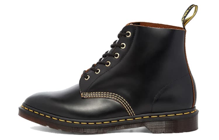Dr.Martens Retro 6 Martin Boots Couple Style Black