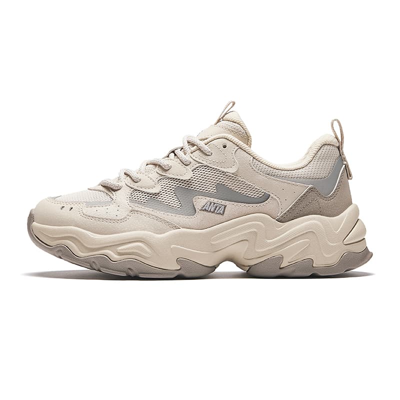 Anta Life Collection Wear-resistant And Lightweight Low-Top Casual Shoes Women's White Limestone