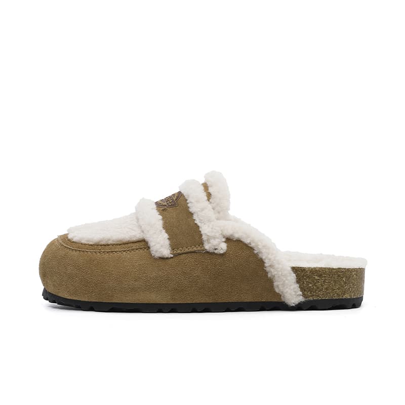Dickies Abrasion-Resistant Wrap-toe Slippers Women's Caramel