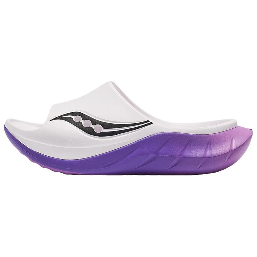 Saucony Cradle 2 Comfortable Versatile 'Land Star River' Anti-Friction Cushioned Flip-Flops Unisex White Purple