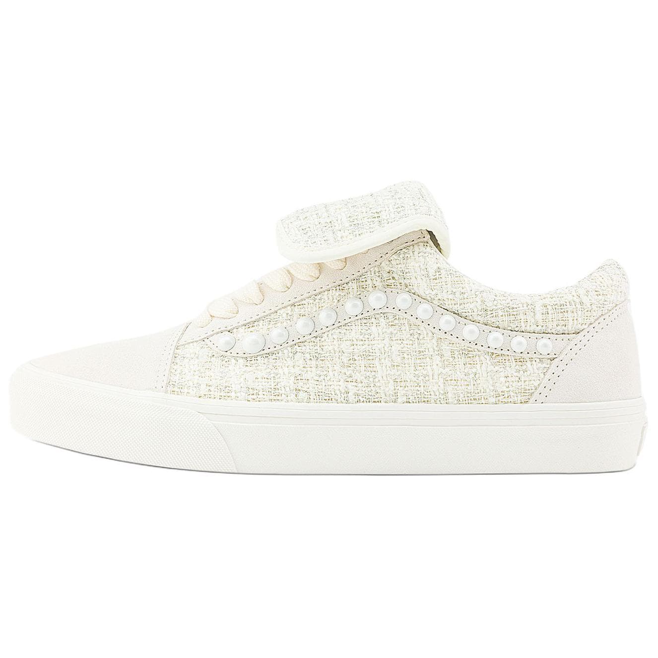 Vans Old Skool Skateboard Shoes Unisex Low-Top White