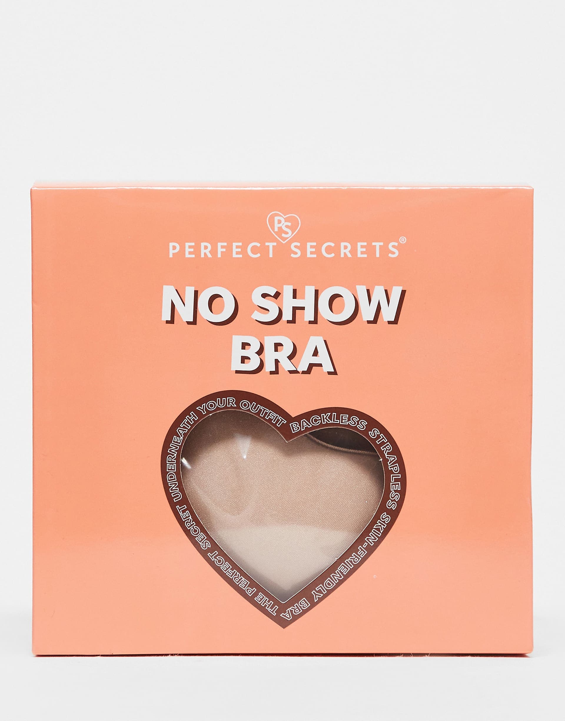 Perfect Secrets no show sticky bra in cappuccino