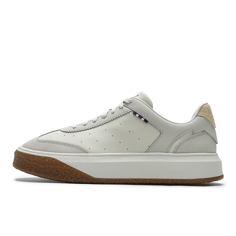 FILA OLIMPICA Casual Versatile Wear-Resistant Low-Top Sneakers Men's Yellow Brown