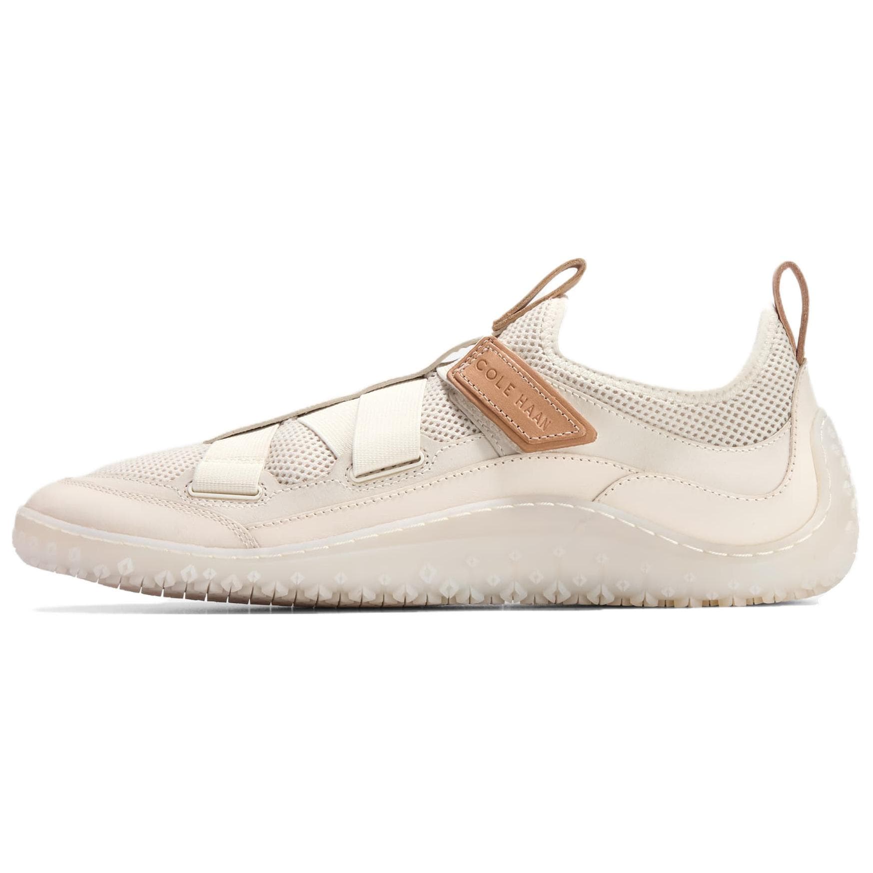 COLE HAAN BOATING Series Comfort Round Toe Platform Low-Top Casual Shoes Men's White