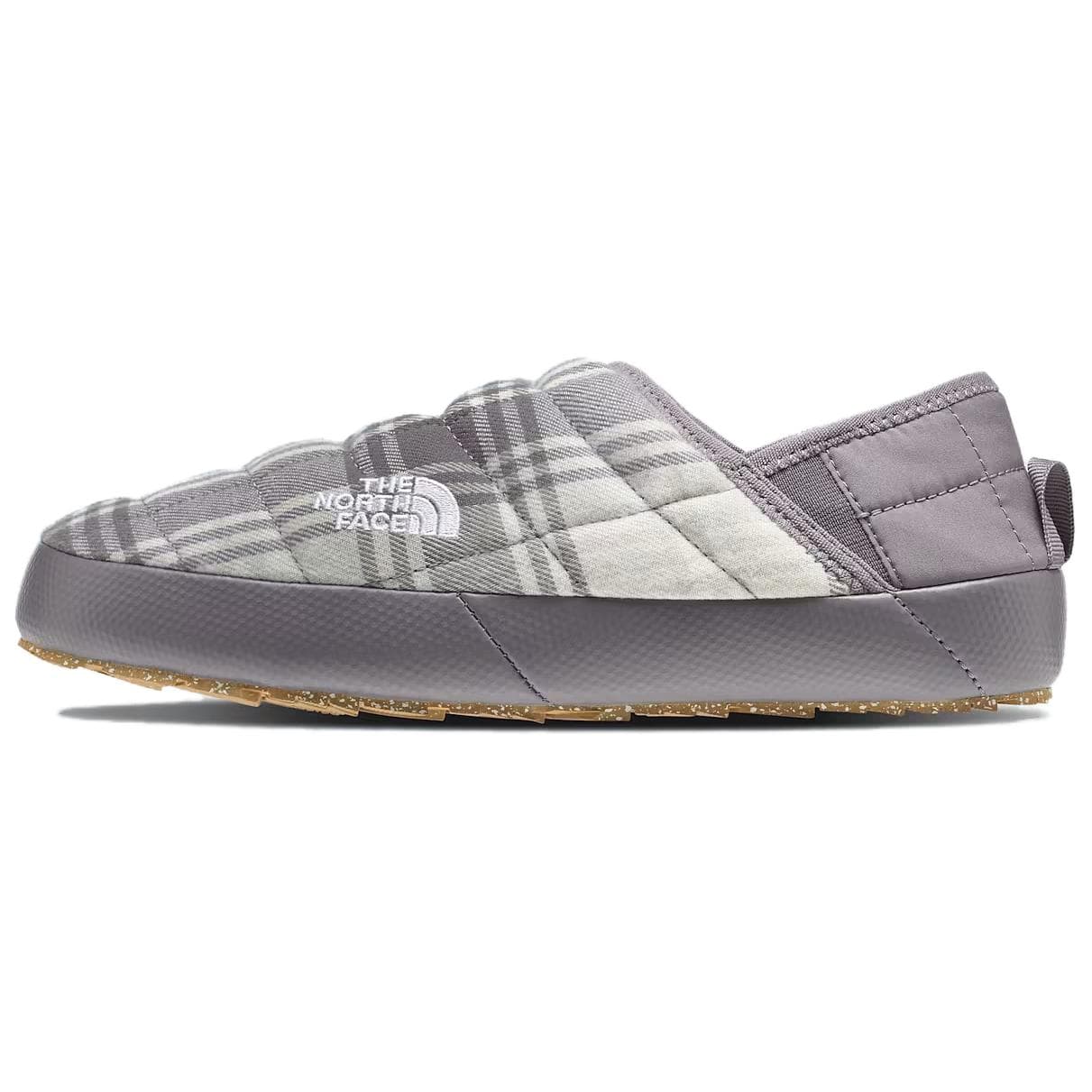 THE NORTH FACE Thermoball Traction Mules V Comfort Versatile Anti-Slip Wear-Resistant Low-Cut Casual Shoes Women's Beige Grey