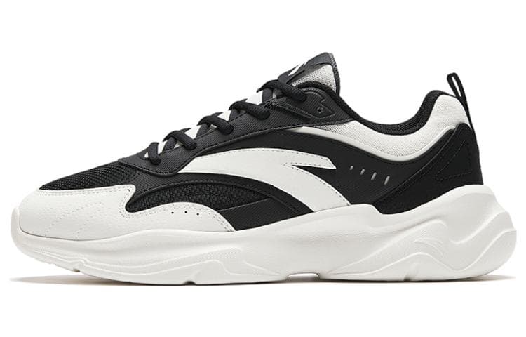 Anta Chaobai Gz Low-Top Casual Shoes Men's Black White