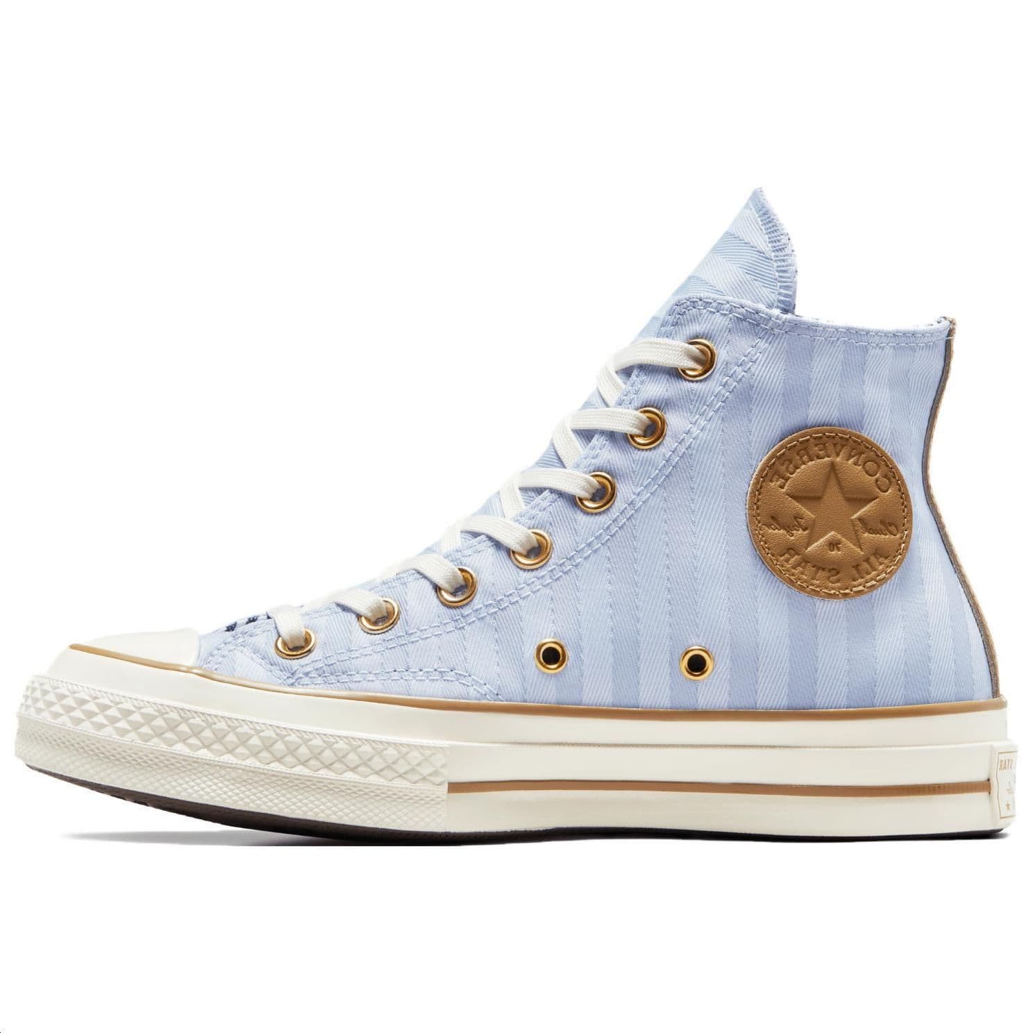 Converse Chuck 70 Anti-Slip Wear-Resistant High-Top Canvas Shoes Unisex Blue