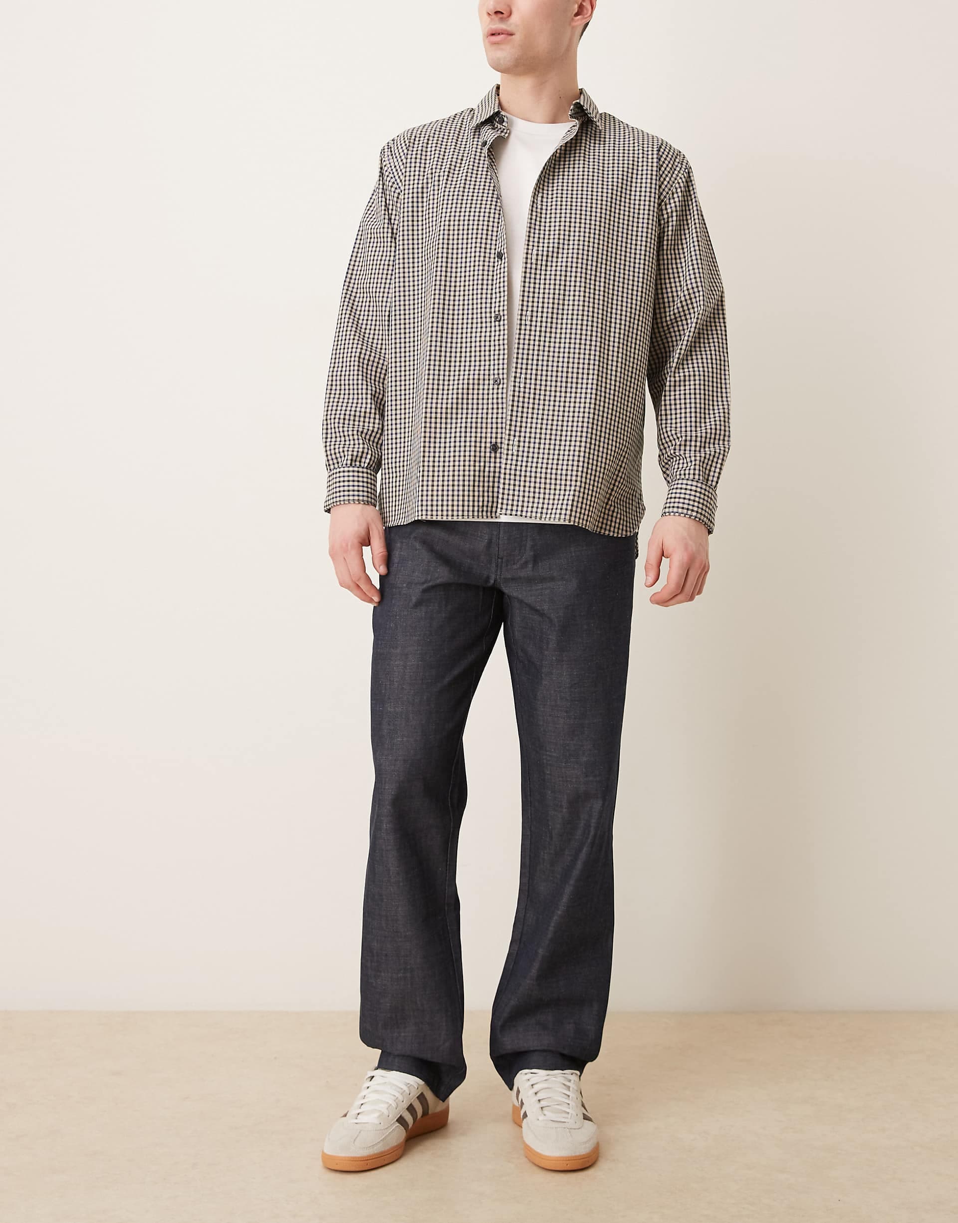 ASOS DESIGN lightweight denim jeans in raw wash - part of a set