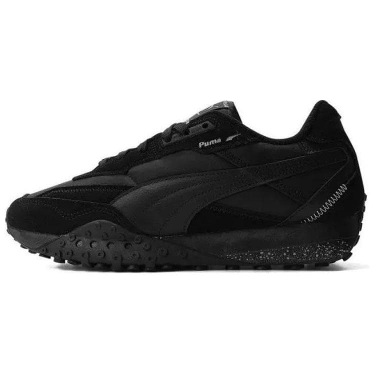 PUMA Blktop Rider Anti-Slip Wear-Resistant Low-Top Casual Shoes Men's Black