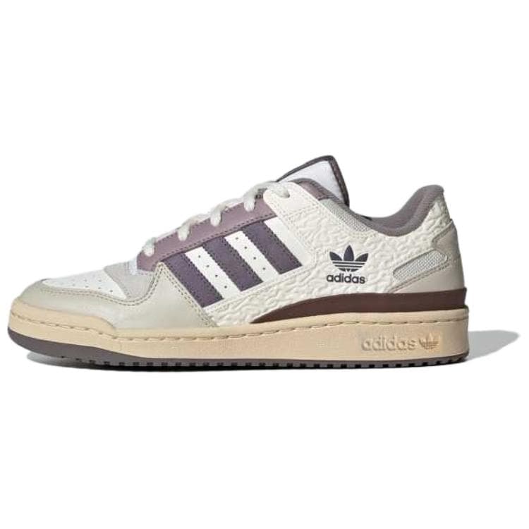adidas originals FORUM CL Comfortable Wear-Resistant Low-Top Skate Shoes Unisex White