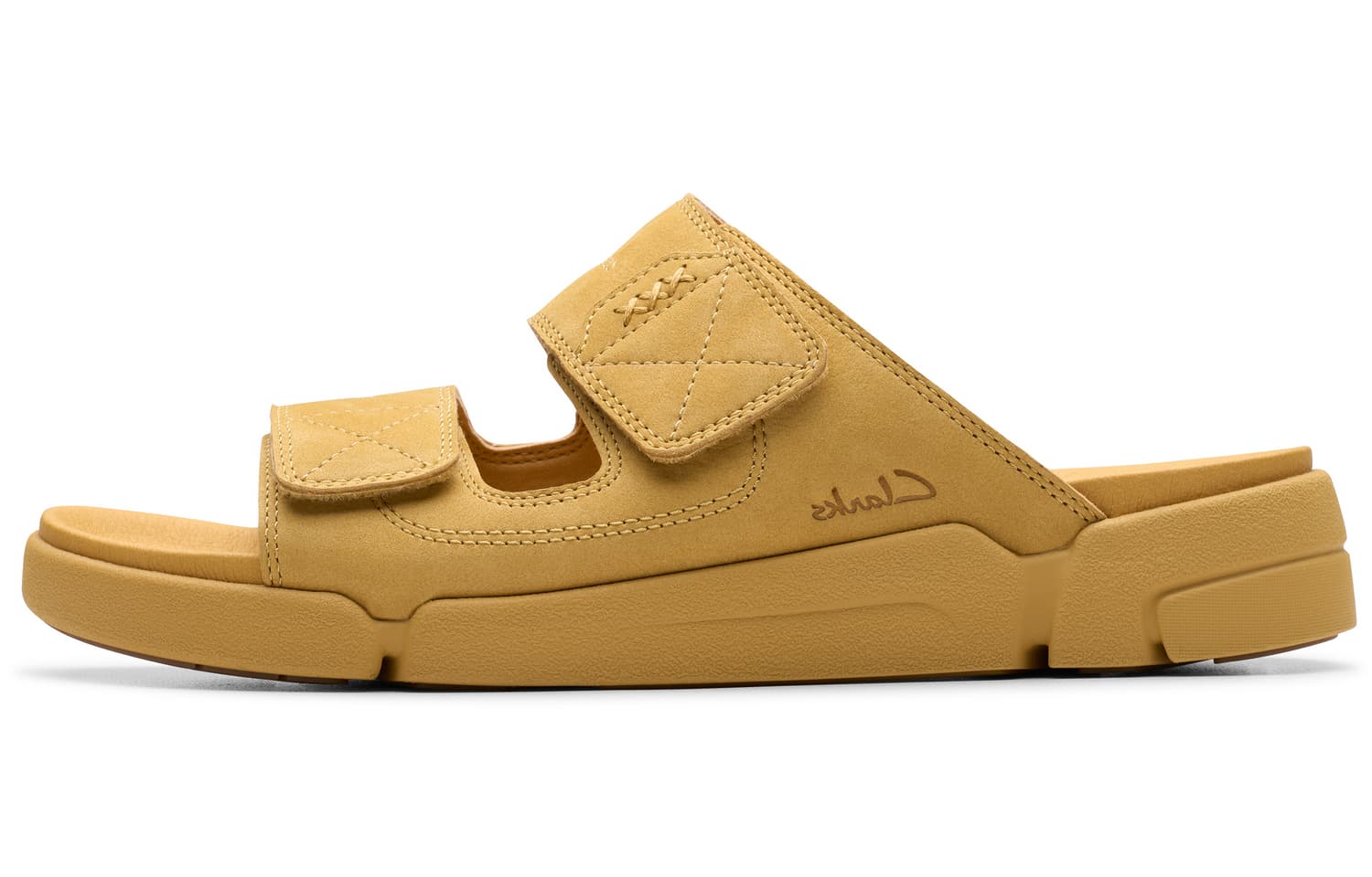 Clarks Simple Elegant Everyday Versatile Flip-Flops Unisex Yellow