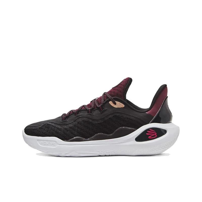 Under Armour Curry 11 Comfortable Versatile Durable Lightweight Low-Top Basketball Shoes Unisex Black