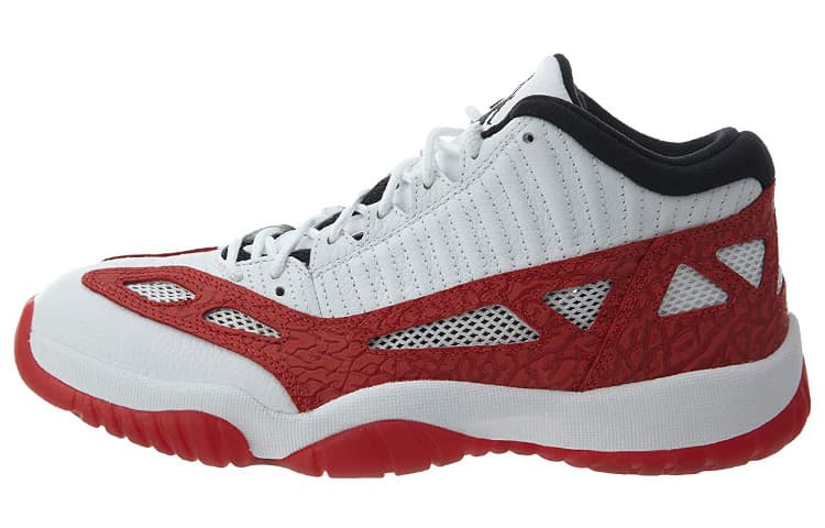 JORDAN 11 Retro Low Ie White Gym Red