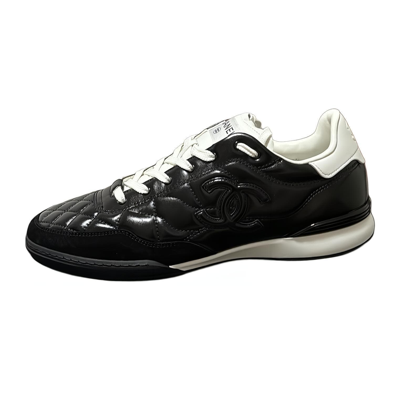 CHANEL Casual Shoes Men Low-Top Black