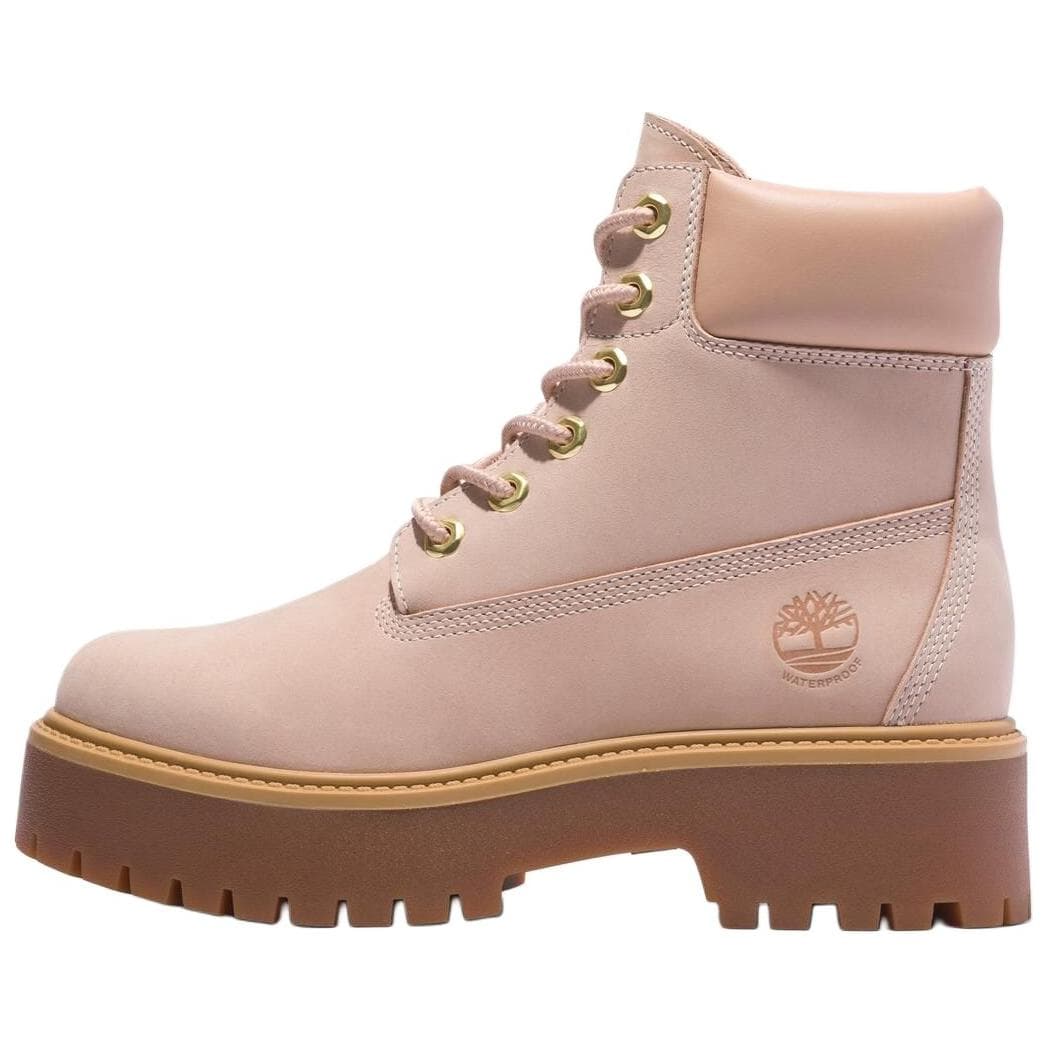 Timberland Martin Boots Women's Light Pink