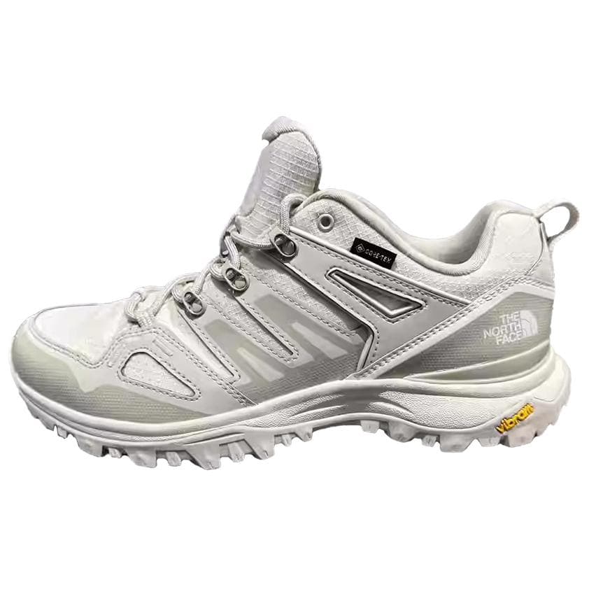 THE NORTH FACE Hedgehog Series Comfortable Soft Wear-Resistant Low-Top Hiking Shoes Men's White