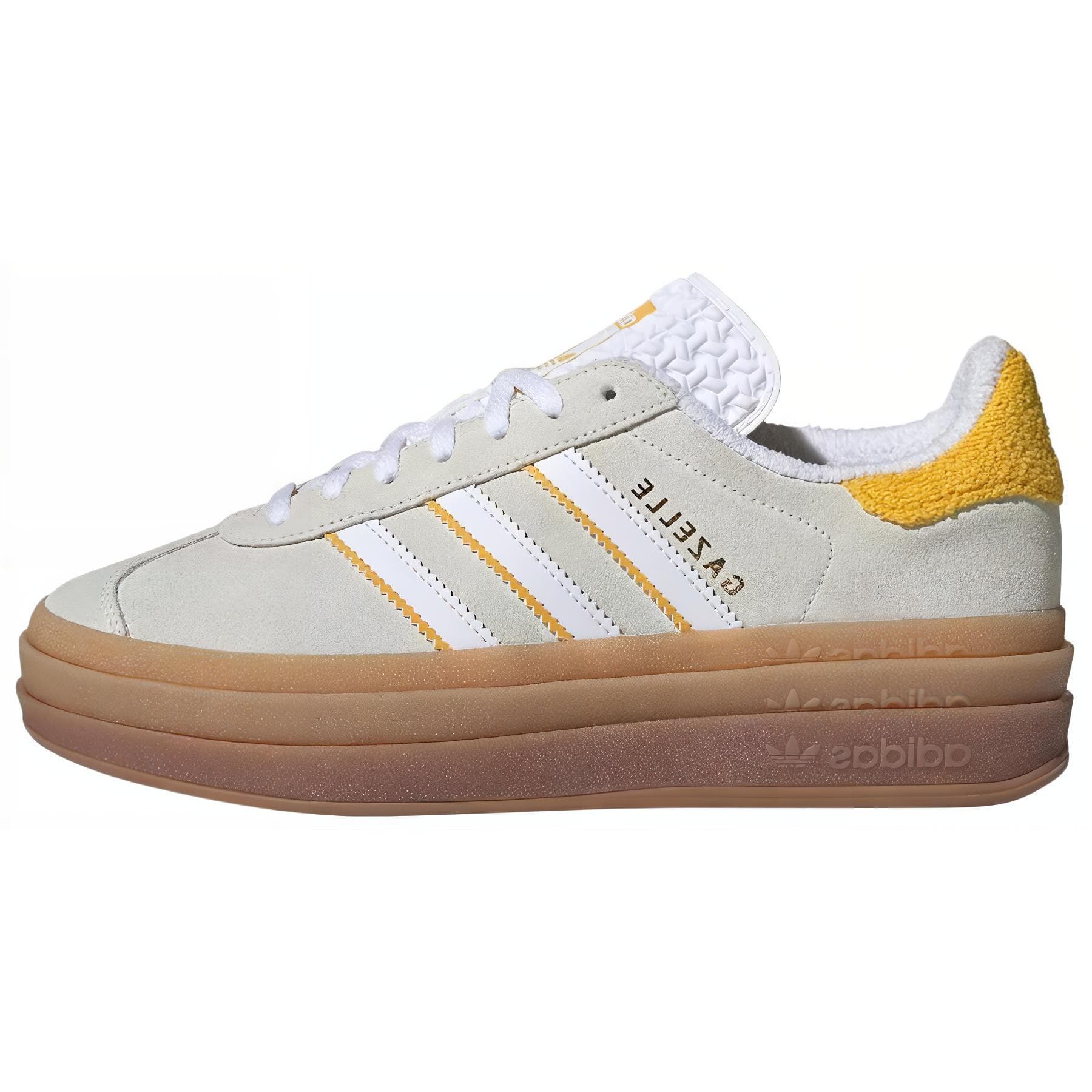 Adidas Originals Gazelle Bold Ivory Bold Gold Women's