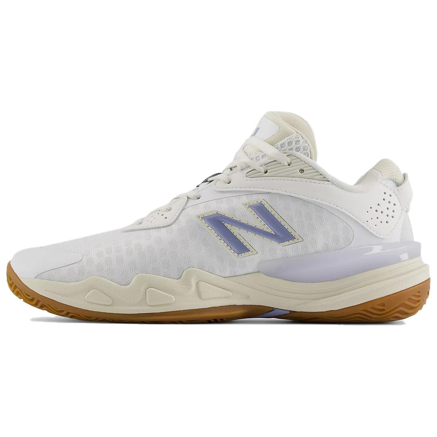 New Balance Hesi Low V2 Comfortable Versatile Wear-Resistant Low-Top Basketball Shoes Unisex White Beige