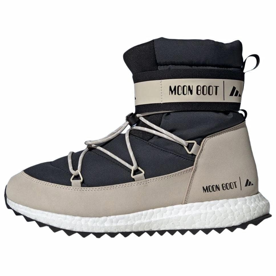 MoonBoost Moon Boot X Adidas High 'Black Clear Brown'
