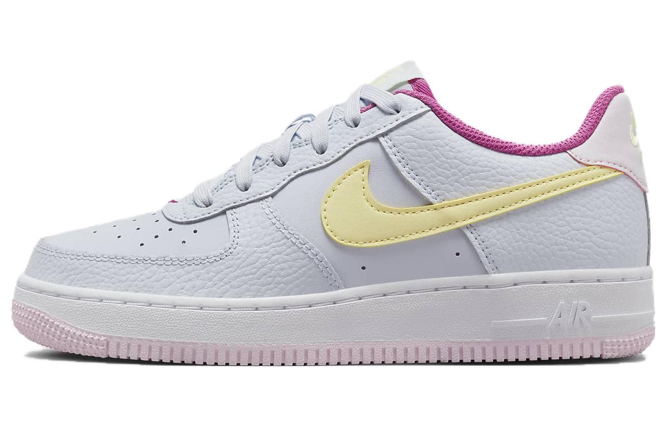 Nike Air Force 1 GS Grey Citron Fuchsia