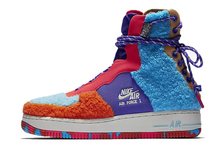 Nike Air Force 1 Rebel Xx Sherpa Multi Women's