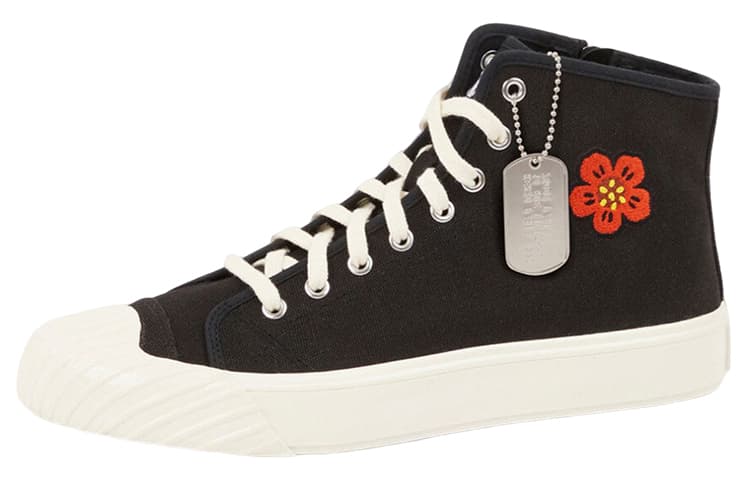 KENZO School High Top Trainers Black
