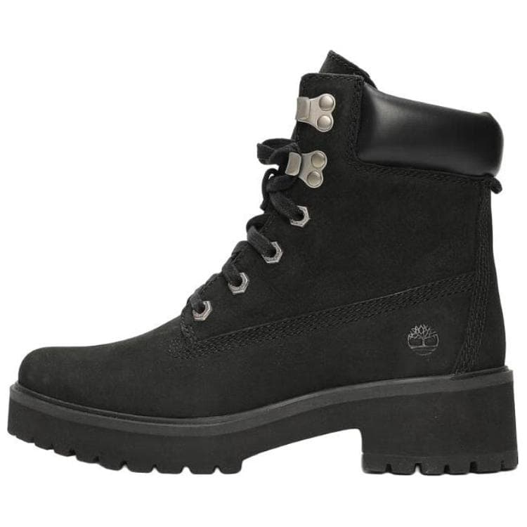 Timberland MID LACE BOOT Casual Comfort Short Mid-Cut Martin Boots Men's Black