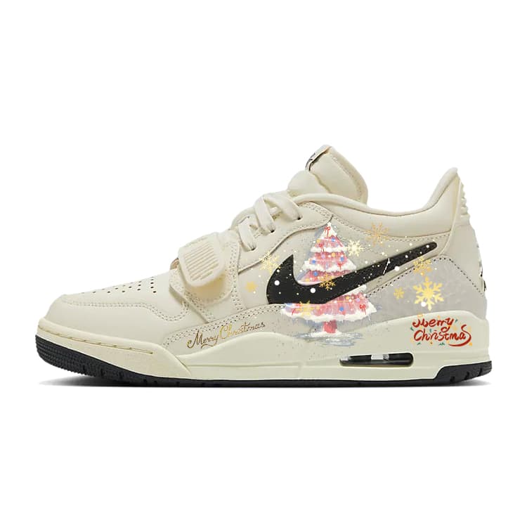 Jordan Legacy 312 Anti-Slip Wear-Resistant Low-Top Vintage Basketball Shoes Women's Pink