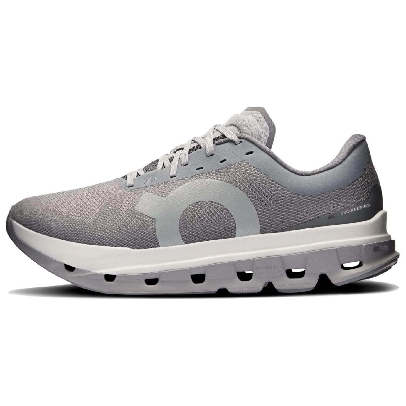 On Cloudflow 5 Comfort Fashion Wear-Resistant Low-Top Training Shoes Men's Gray