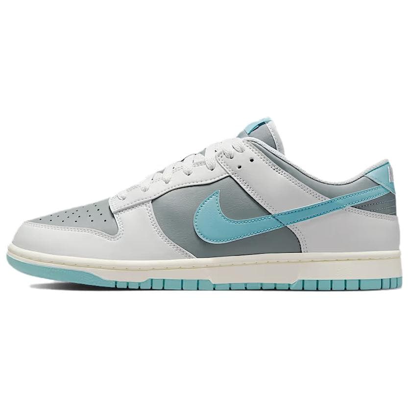 Nike Dunk Anti Slip Wear Resistant Low Top Skateboard Shoes Men's Blue Green