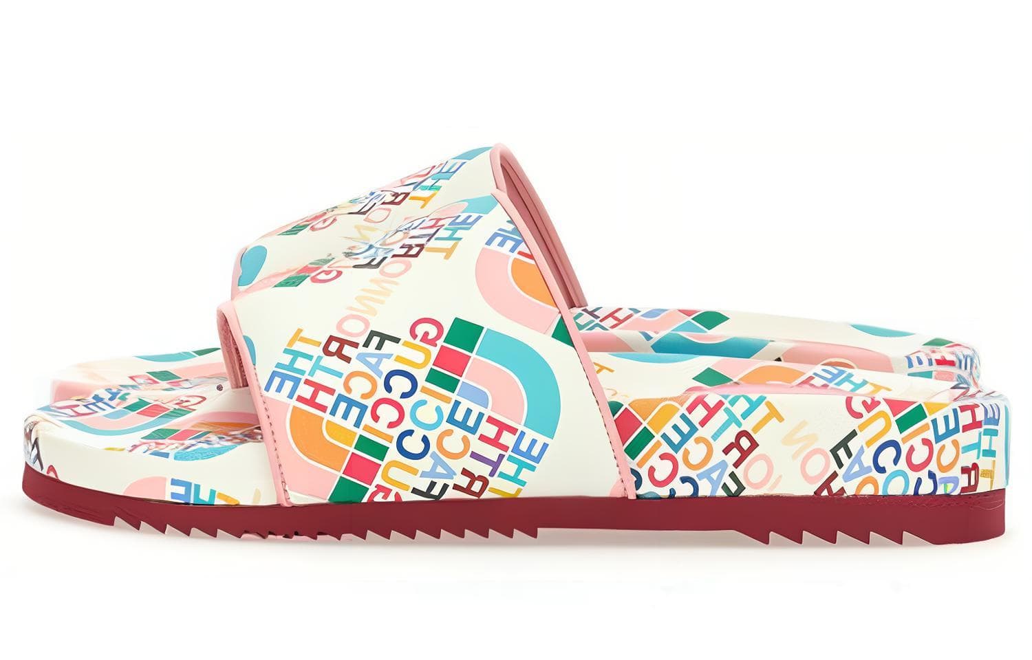 GUCCI X The North Face Slide Slippers Men White