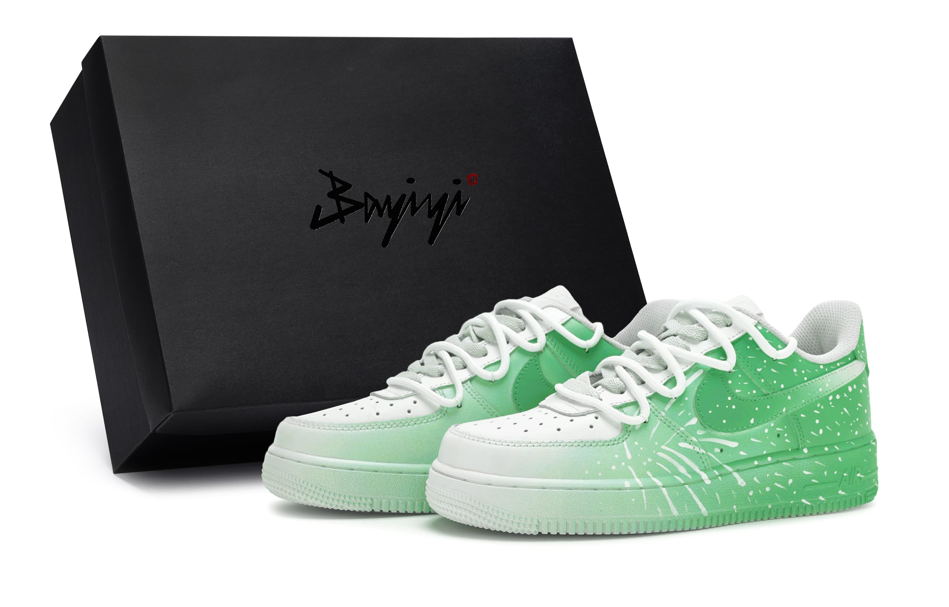 Nike Air Force 1 Skateboard Shoes Unisex Low-Top Green