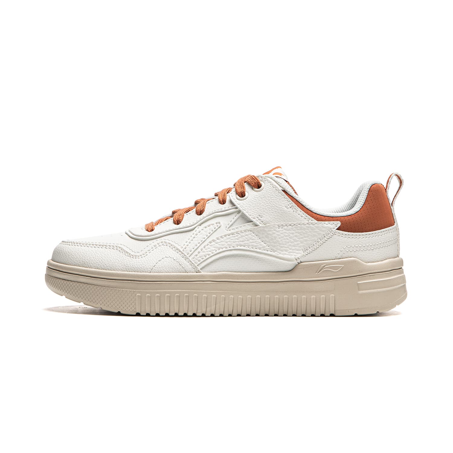 LiNing Qingyun Cushioning Anti-Slip And Wear-Resistant Rebound Low-Top Casual Shoes Women's Ecru