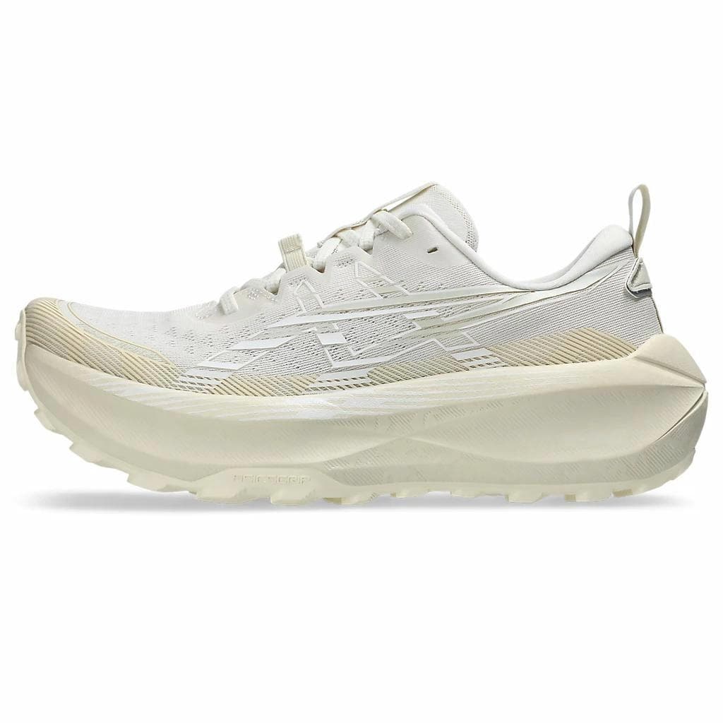 Asics TRABUCO Max 4 Anti Slip Wear Resistant Low Top Running Shoes Men's Beige