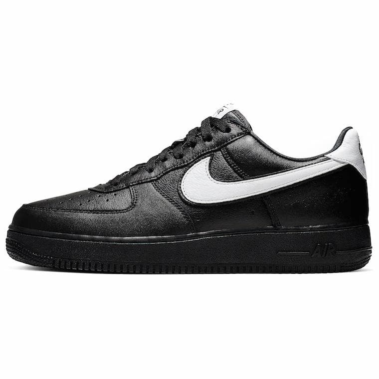 Nike Air Force 1 Anti-Slip Wear-Resistant Low-Top Skateboard Shoes Unisex Black