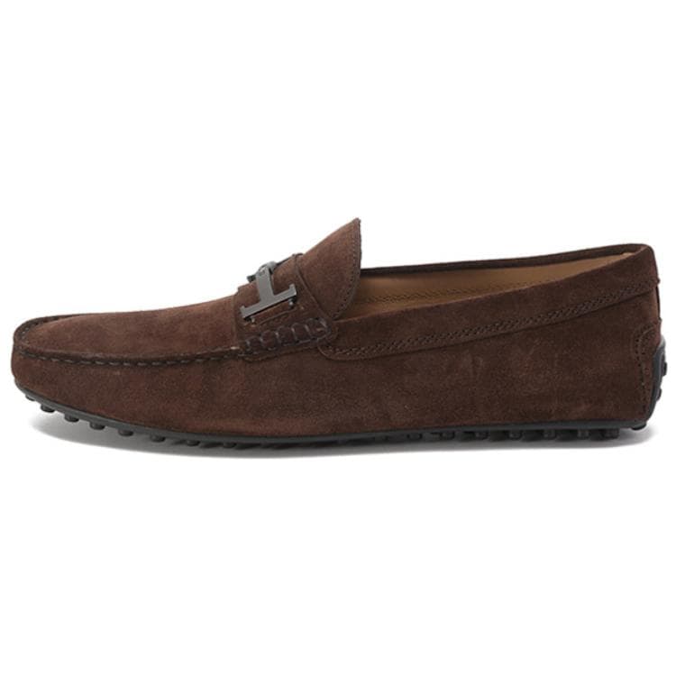 TOD'S Logo-plaque Gommino Loafers