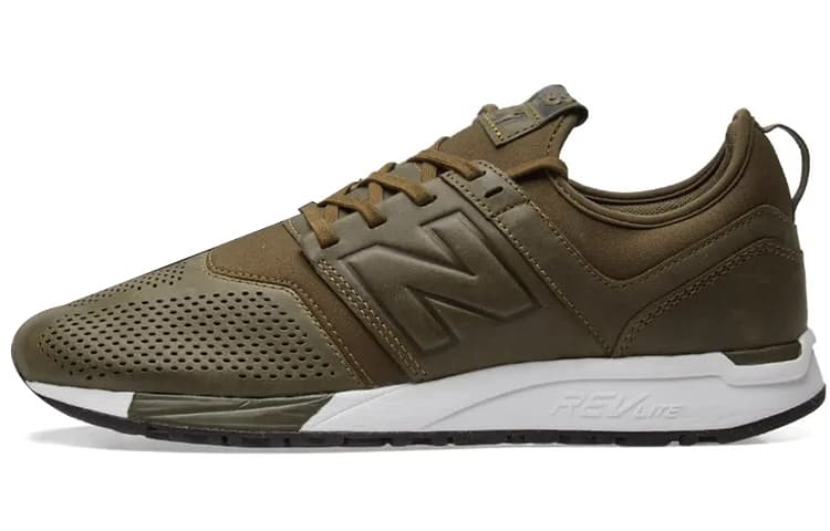 New Balance 247 Leather Olive
