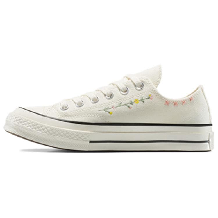 Converse Chuck 70 Comfortable Soft Wear-Resistant Low-Top Canvas Shoes Women's White
