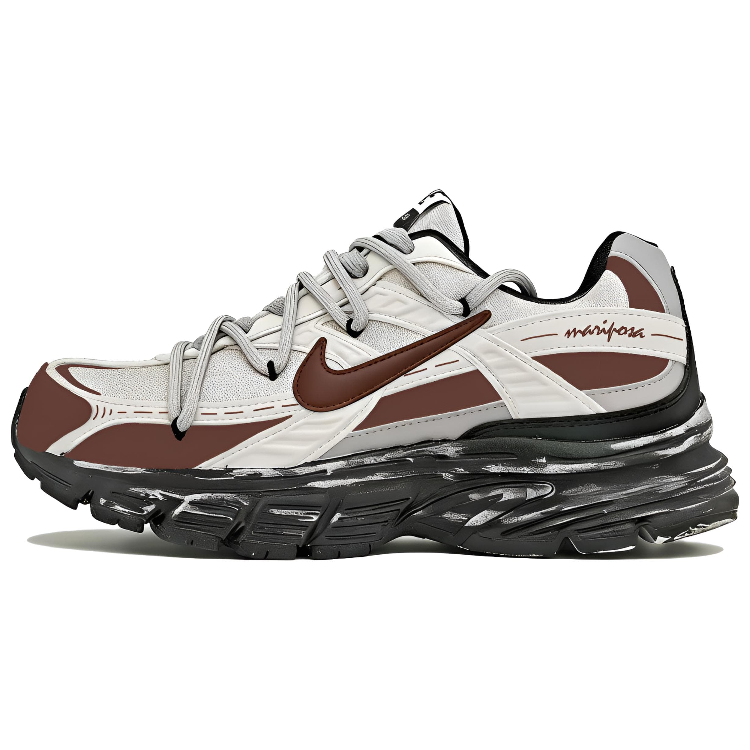 Custom Nike Initiator 'Red Denim' CNY Year of the Horse Gift Spring Festival New Year Versatile Four Seasons Workwear Functional Wear-Resistant Breathable Anti-Slip Low-Top Casual City Commuter Running Shoes Unisex