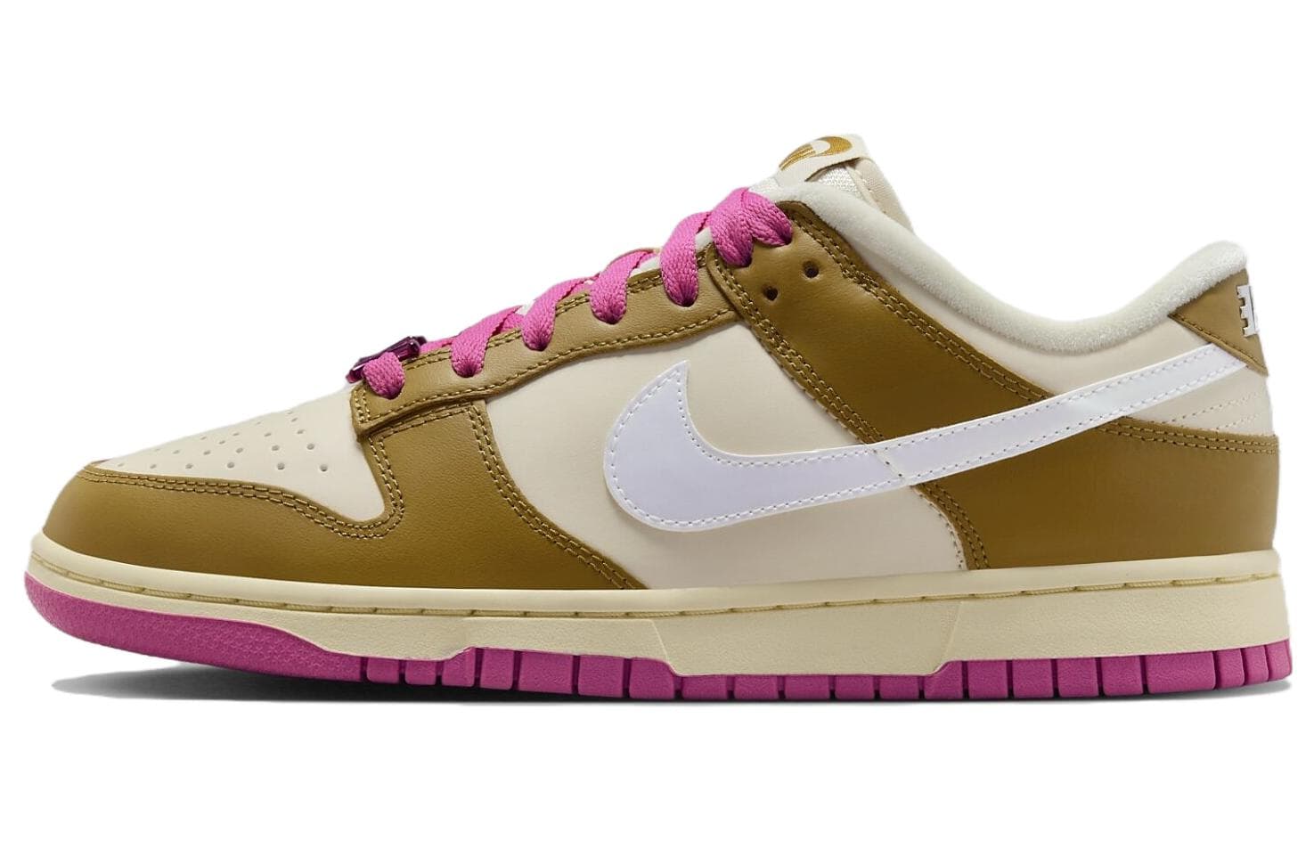 Nike Dunk Low Se Just Do It Bronzine Pink Women's