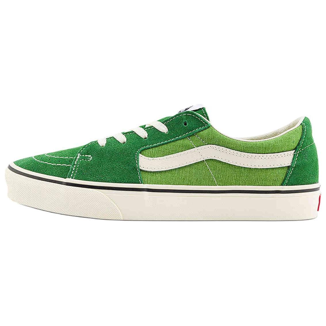 Vans SK8 Low Minimalist Retro Comfortable Versatile Thin-Sole Low-Top Skate Shoes Unisex Green