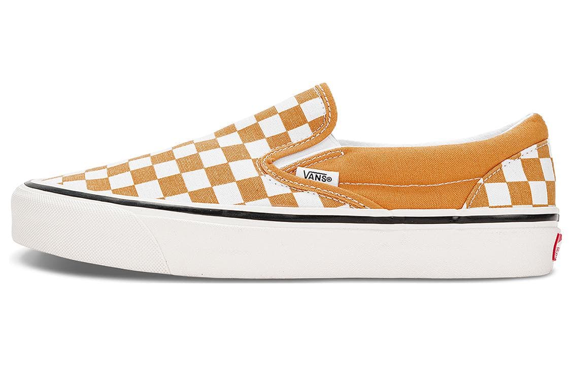 Slip On Classic Vans 'Checkerboard Honey Yellow'