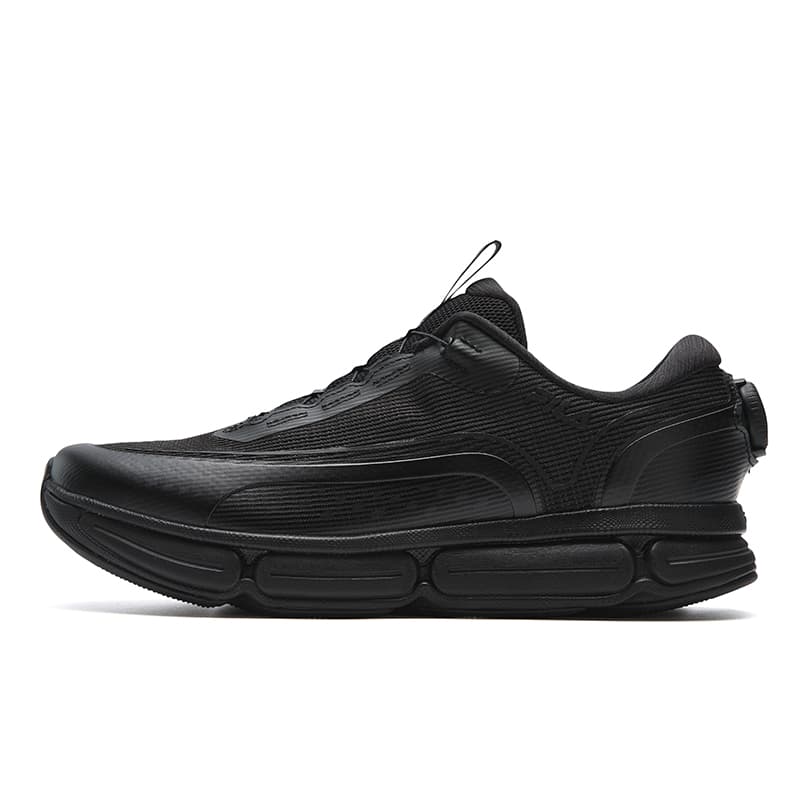 FILA POD BOA CHEETAH Low-Top Casual Running Shoes Men's Black