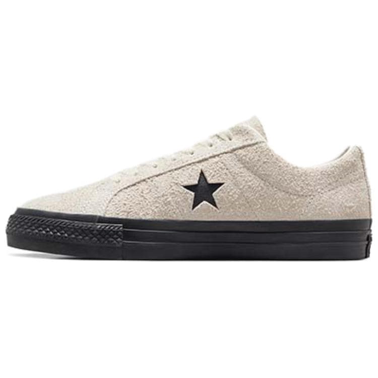 One Star Converse Pro Vintage Suede Low 'Egret Black'