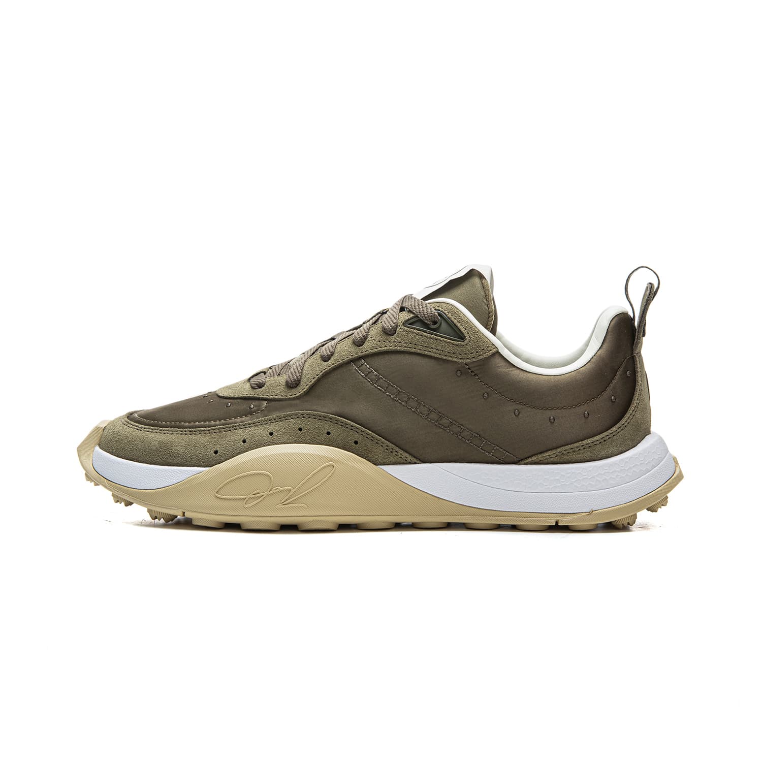 LiNing Wade 1% Suede Material Daily Versatile Fashion Trendy Sport Comfort Anti-Slip Cushion Wear-Resistant Bounce Low-Top Casual Shoes Men's Sour Bean Green