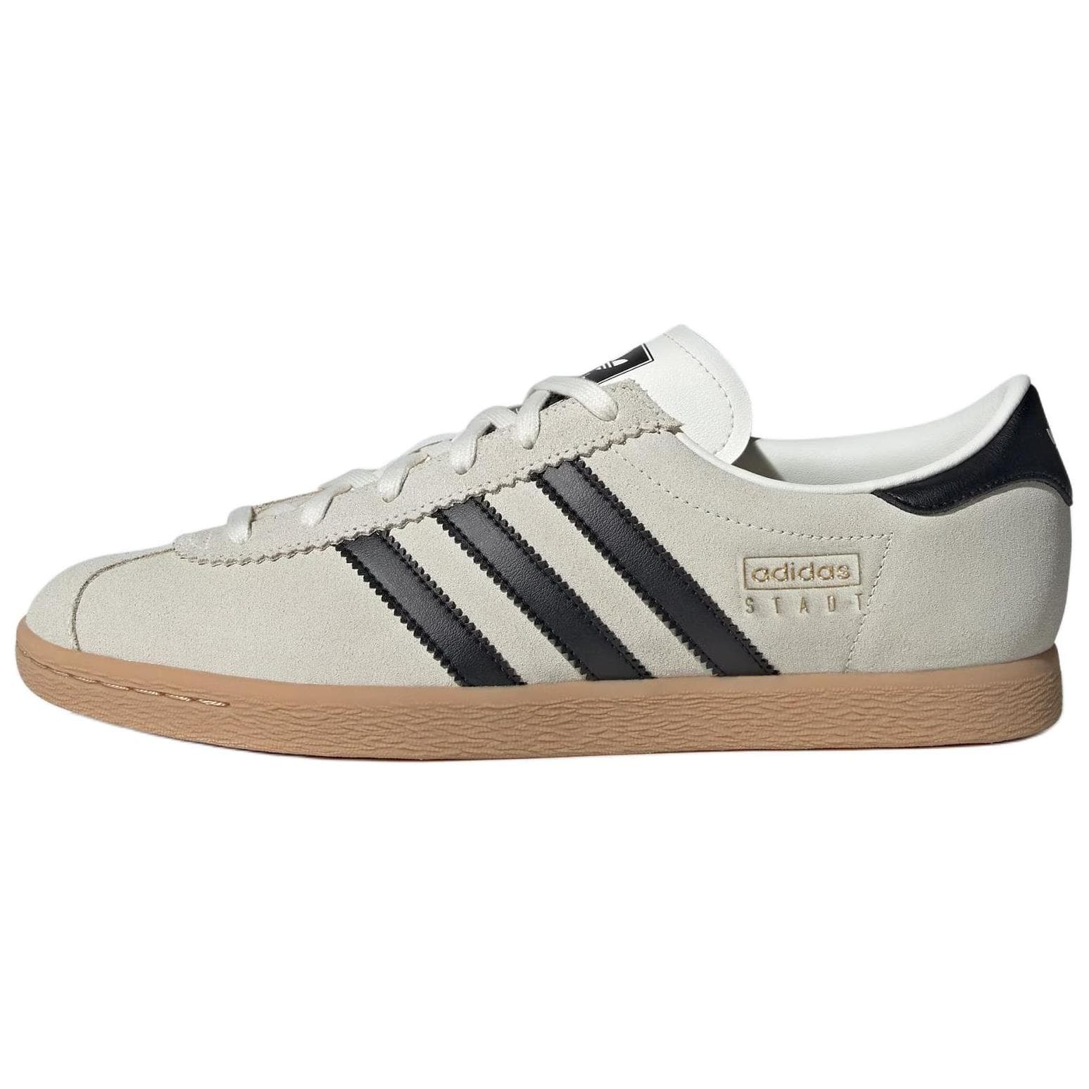 Adidas Originals Stadt Anti-Slip Wear-Resistant Low-Top Skateboard Shoes Unisex Gray