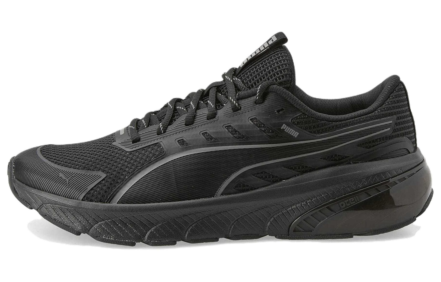 PUMA Slip-Resistant Low-Top Running Shoes Unisex Black