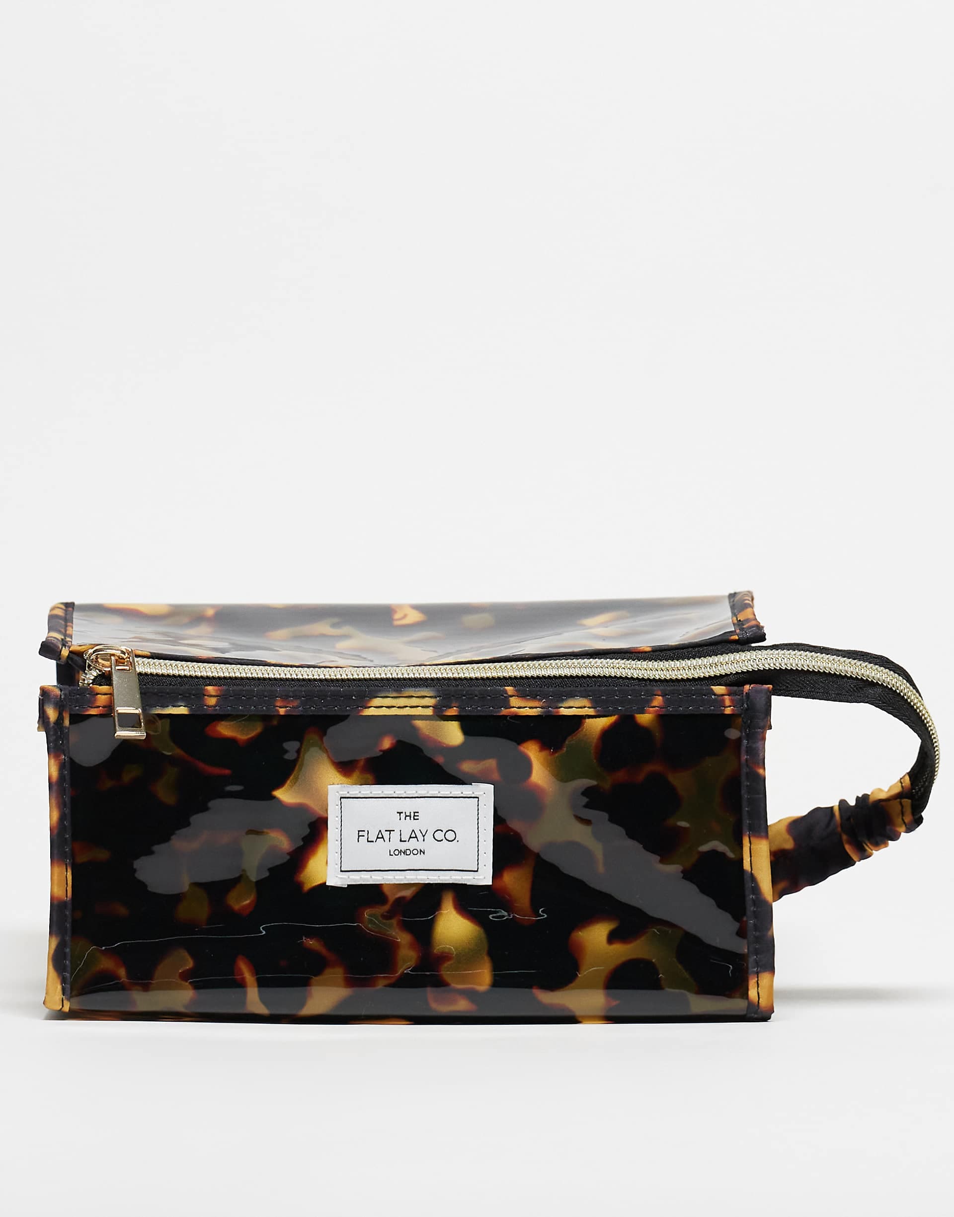 The Flat Lay Co. x ASOS EXCLUSIVE Jelly Box Bag in Tortoise Shell