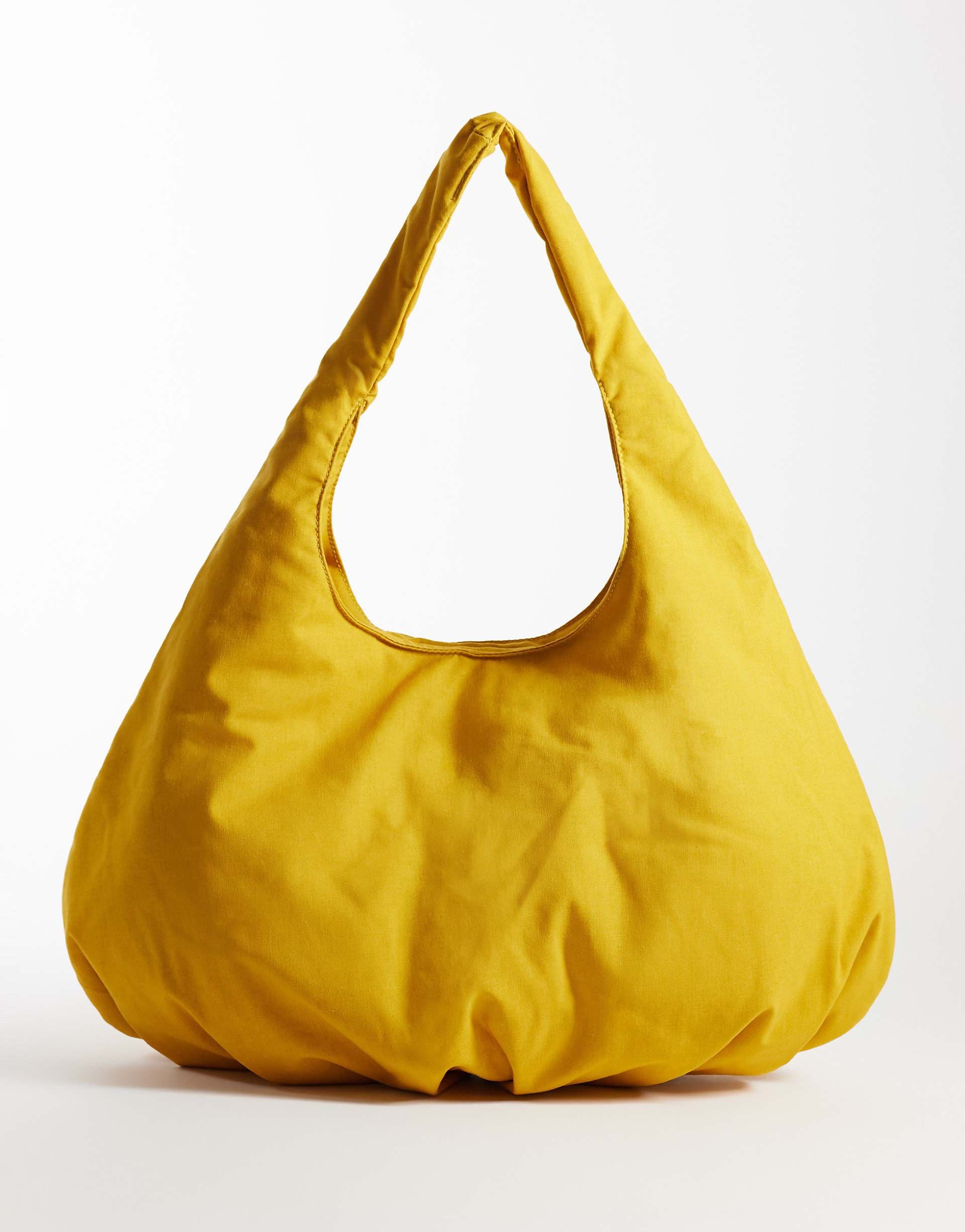 ASOS DESIGN oversized tote bag in mustard